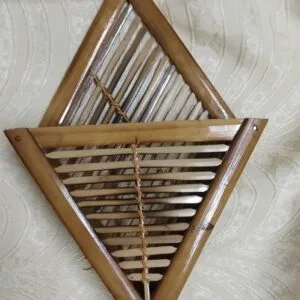 Handmade Bamboo key & paper stand (hanging)