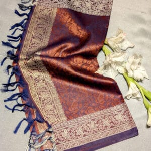 Banarasi Tanchoi Silk Stole