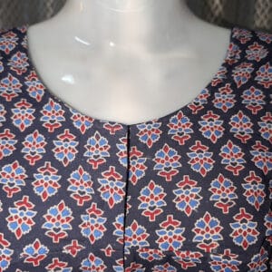 Ajrak Handblock Blouse