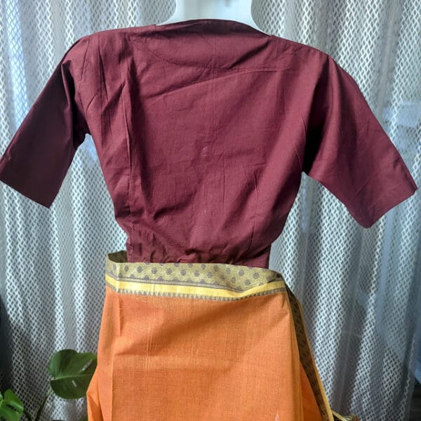 Maroon cotton Blouse