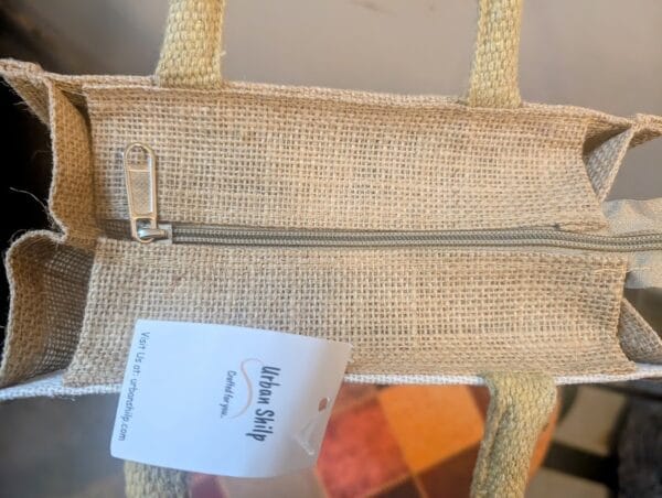 Handmade Jute Lunch Bag