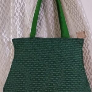 Handmade Jute Canvas Shoulder Bag