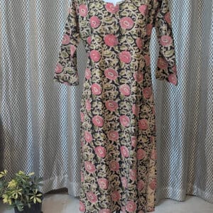 Handblock Kalamkari Kurta
