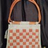 Handmade Canvas shopping bag/ shoulder bag