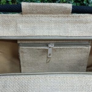 Handmade Canvas shopping bag/ shoulder bag