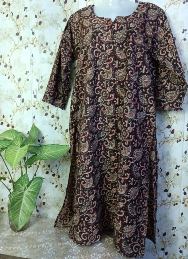 Handblock Kalamkari Kurta