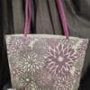 Handmade Canvas shopping bag/ shoulder bag