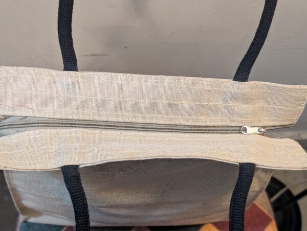 Handmade Jute Cotton Handbag