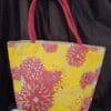 Handmade Canvas shopping bag/ shoulder bag