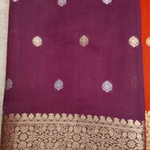 Handwoven Banarasi Chiniya Silk Saree