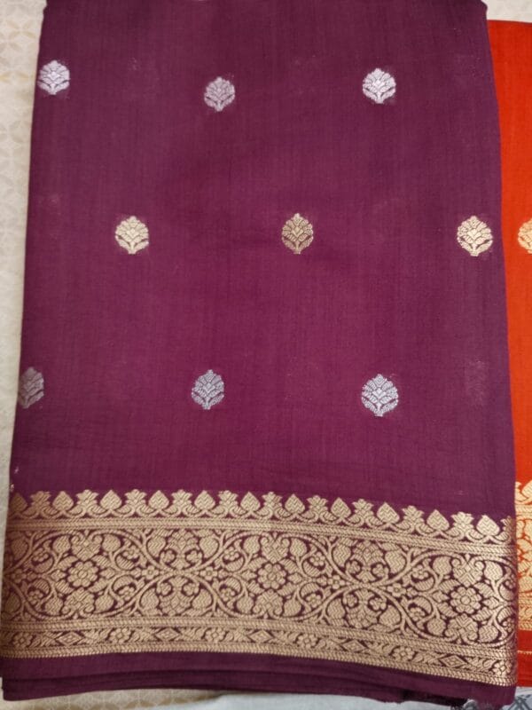 Handwoven Banarasi Chiniya Silk Saree