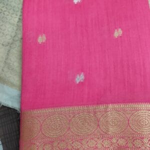 Handwoven Banarasi chiniya silk saree