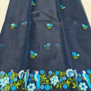 Embroidered Kota Doriya Saree