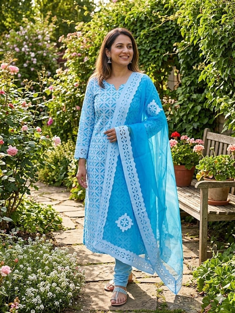 Applique Handwork cotton material Applique Handwork cotton material