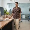 Kalamkari Handblock Cotton Shirt