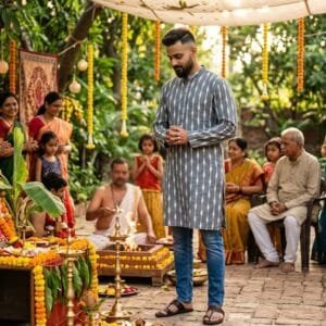 Ikat cotton Long Kurta | Online |Urbanshilp